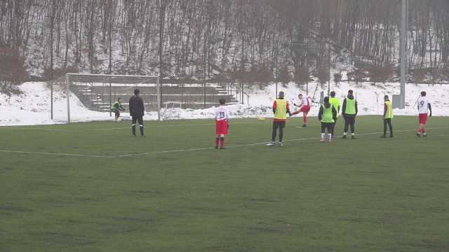 Zimná príprava hráčov U15 FK Bradlan Brezová