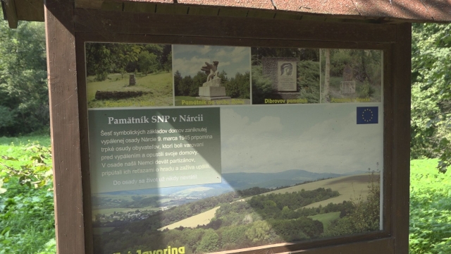 Výročie SNP si uctili vo vypálenej osade Nárcie